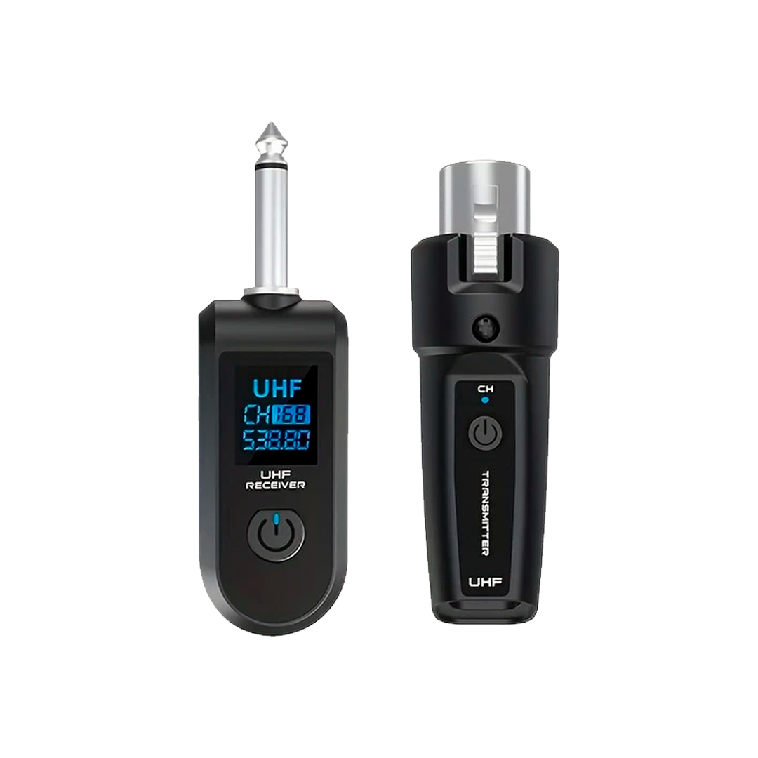 Transmisor y receptor inalámbrico XLR