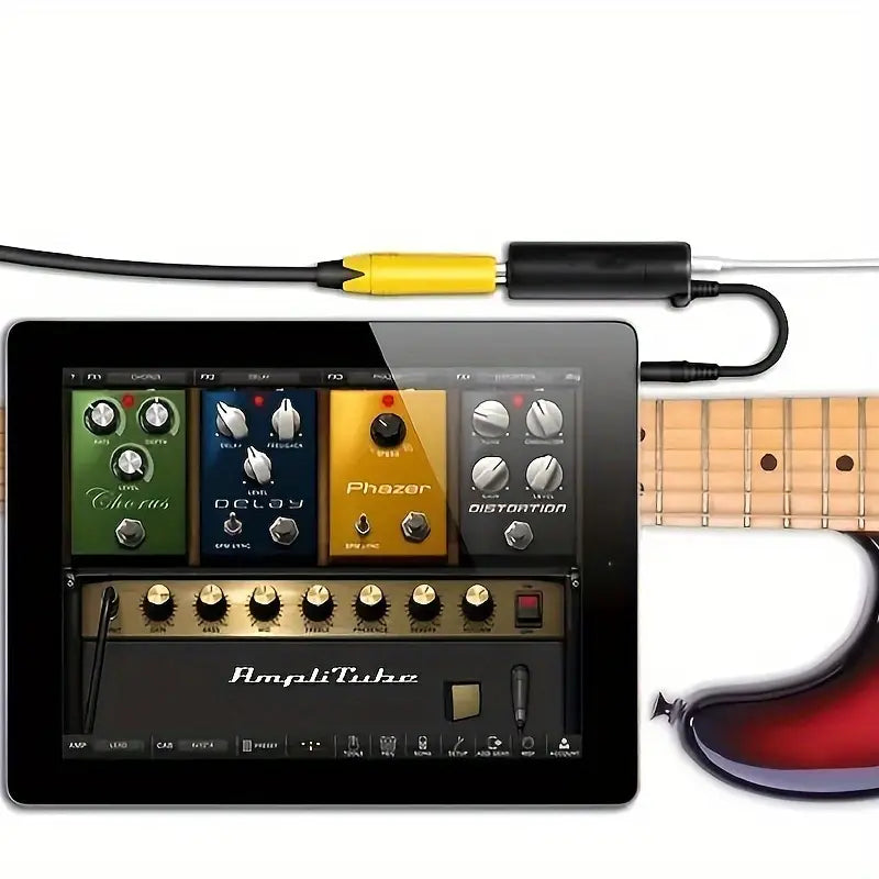 i-Rig 2 Convertidor de Interfaz de Guitarra Premium I-Rig con Afinador