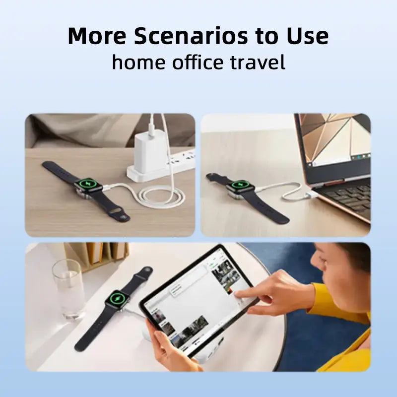 Cargador Inalámbrico Magnético Rápido para AppleWatch