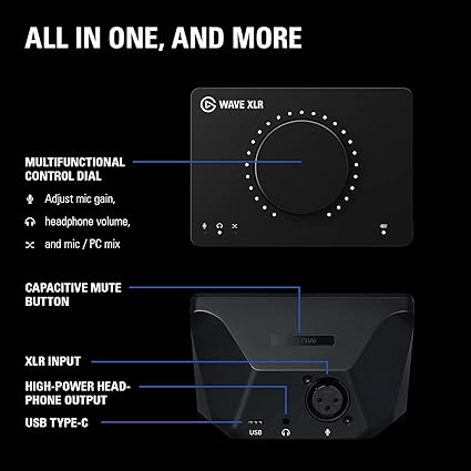 Wave XLR - Mezclador de audio y preamplificador