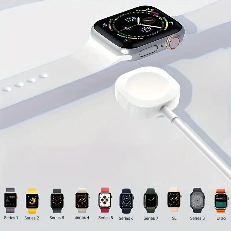 Cable de carga magnético para Apple Watch, cargador universal para reloj inteligente.