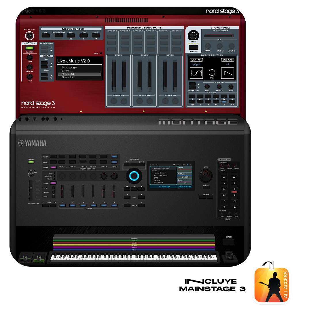 MONTAGE & NORD STAGE 3 PARA MAINSTAGE PROMO