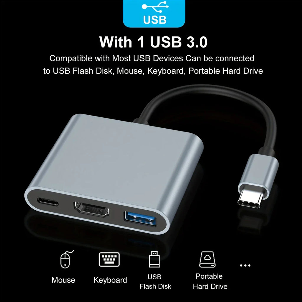 HW-TC34 | HUB USB-C OTG