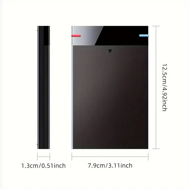 Disco duro externo portátil de 250 GB - Conectividad USB 3.0 de alta velocidad 250GB