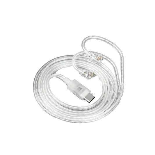 Cable KZ HiFi Chapado en Plata - Conector Tipo C